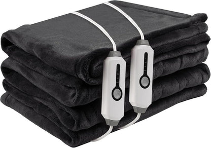 Avelena | Heizbare Elektrische Wurfdecke, Kuschelige Fleece Wärmendecke Mit 4 Wärmeleveln