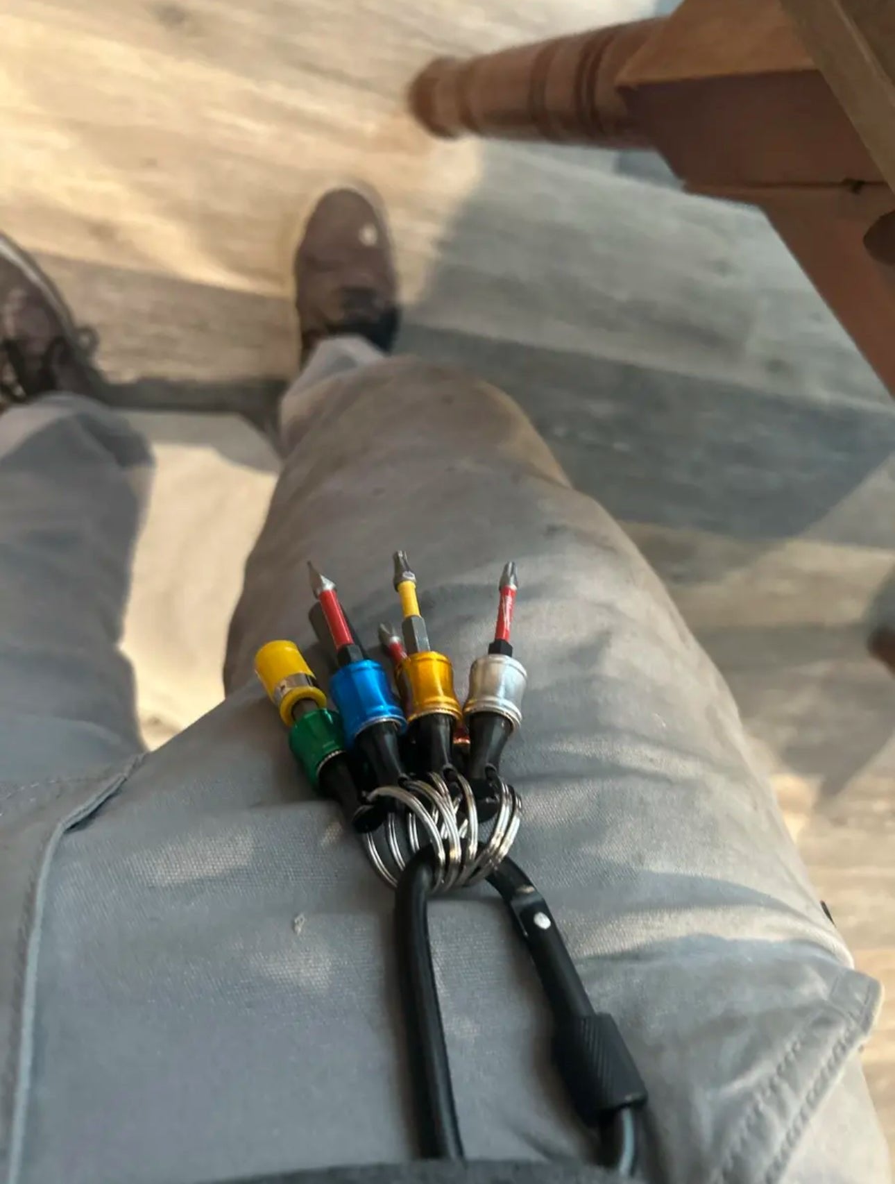 Avelena | 1/4" Sechskant-Schraubendreherkopf Halterung Wanderriegel