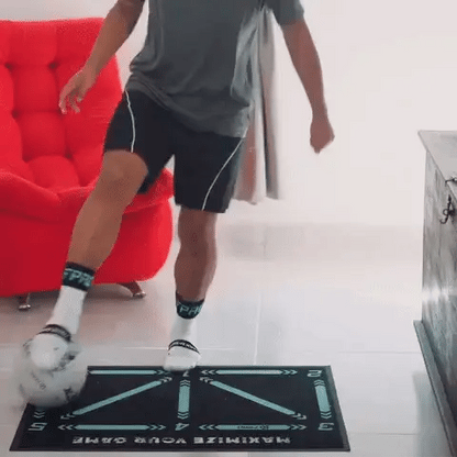 Avelena | Fußball Pro Trainingsmatte | Koordination & Dribbling | 90x60 cm