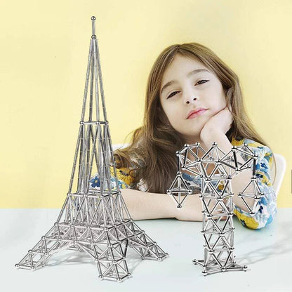 Avelena | Magnetisches Bauspielzeug-Set mit Stäben und Bällen