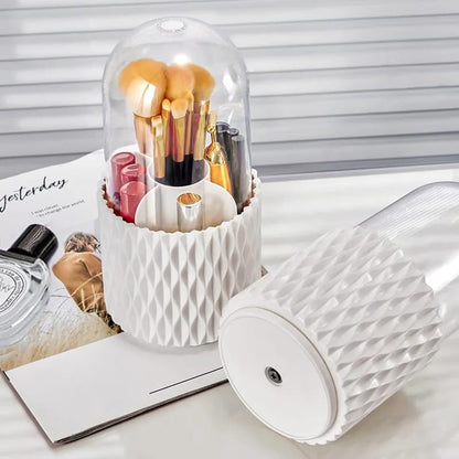 Avelena | Rotierende Makeupbürste und Kosmetischer Organizer