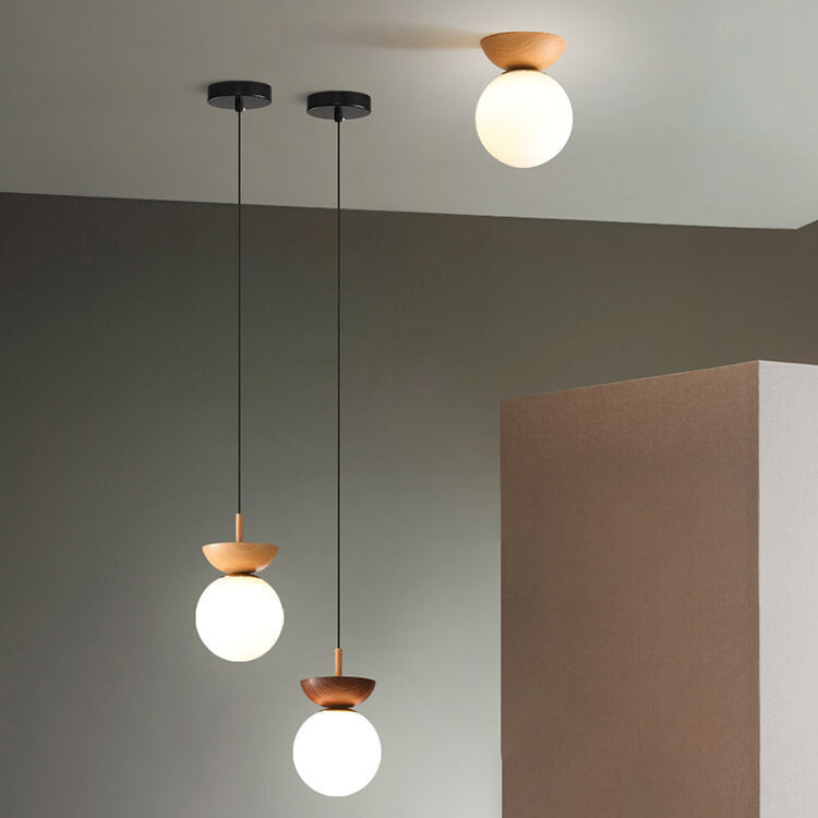 Avelena | LogLight | Japanische Deckenleuchte mit verstellbarem Licht