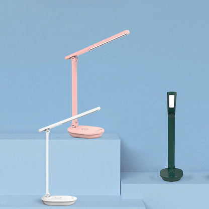 Avelena | Moderne doppelte faltbare Augenpflege kabellose wiederaufladbare LED Schreibtischlampe