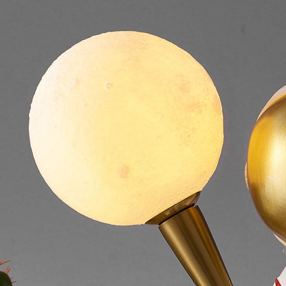 Avelena | CosmoBuddy Astronaut Wandlampe | Kreatives Design | Resin & ABS | LED Schlafzimmerlicht