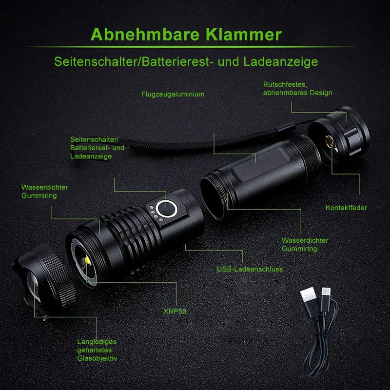 Avelena | Wasserdichte militärische Lasertaschenlampe
