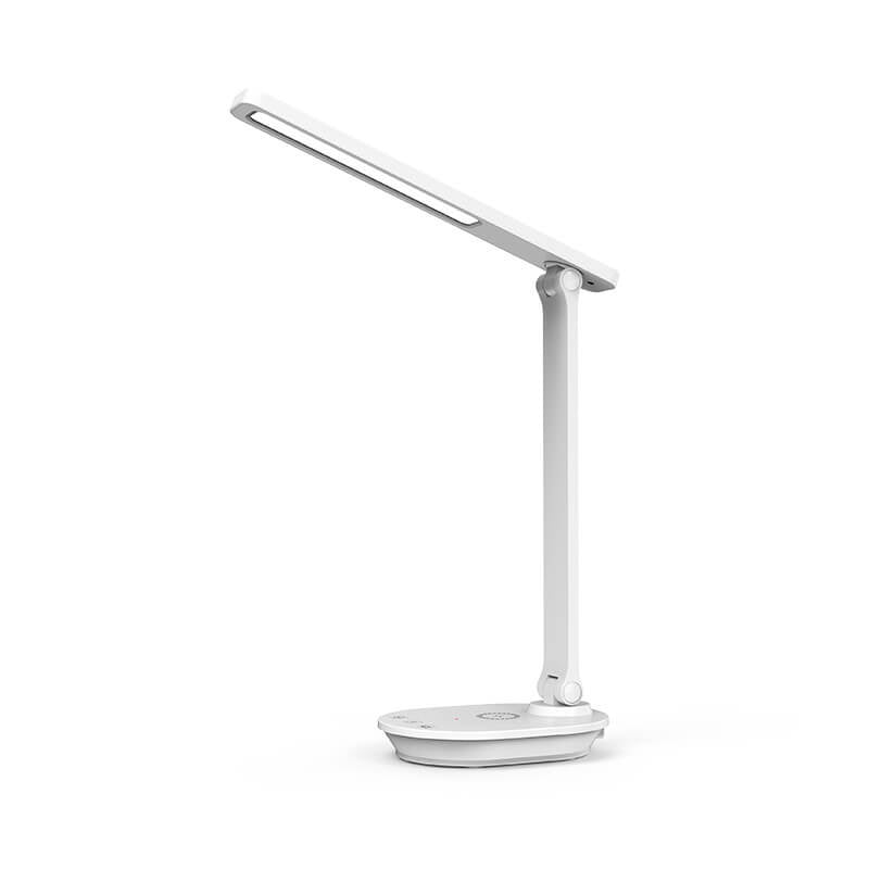 Avelena | Moderne doppelte faltbare Augenpflege kabellose wiederaufladbare LED Schreibtischlampe