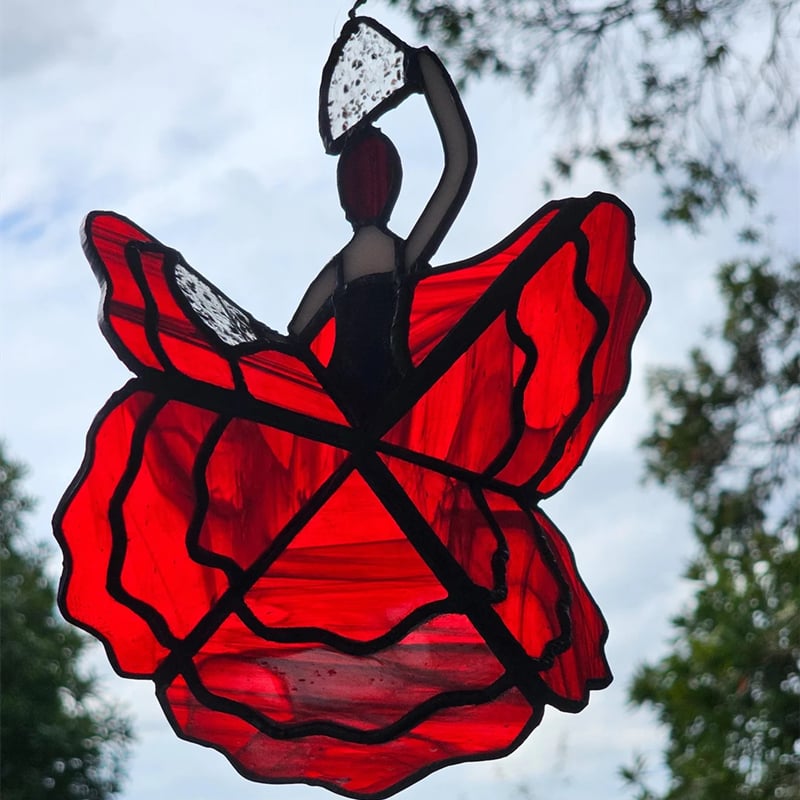 Avelena | Tanzende Lady Gepunkteter Spinner [Höhe von 9,8 Zoll]