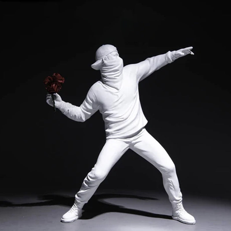 Avelena | Banksy Flower Rioter Ornament