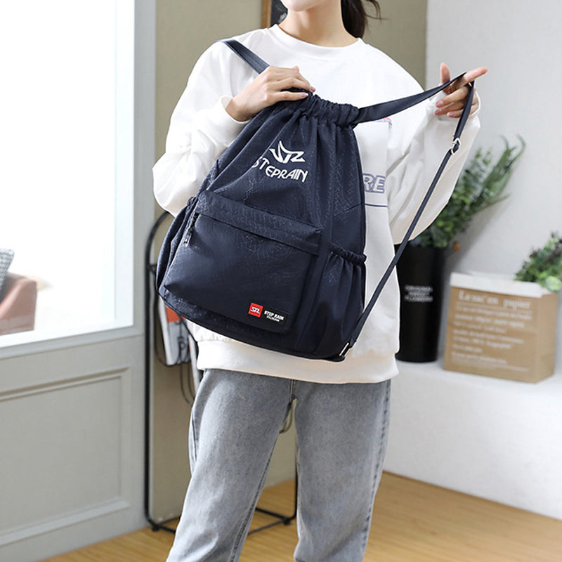 Avelena | Verstellbarer Outdoor-Reiserucksack mit Kordelzug