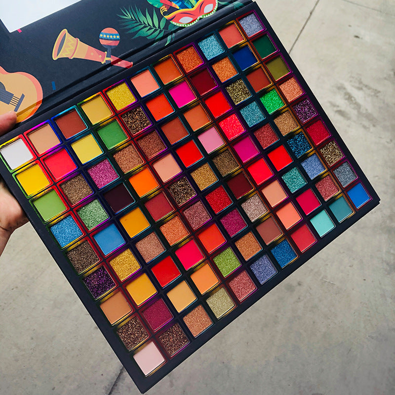 Avelena | Carnival - 99 Farben Lidschattenpalette Brasilianische Make-up Palette