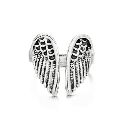 Avelena | Damen Ring im Vintage-Chic | Katzen Knuckelring im Tiermotiv | Modischer Unisex Schmuck aus Zinklegierung | Party & Alltag