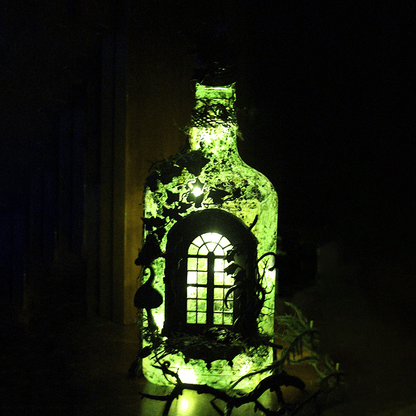 Avelena | Veränderte Kunstflasche - Mystische Waldgeschichten