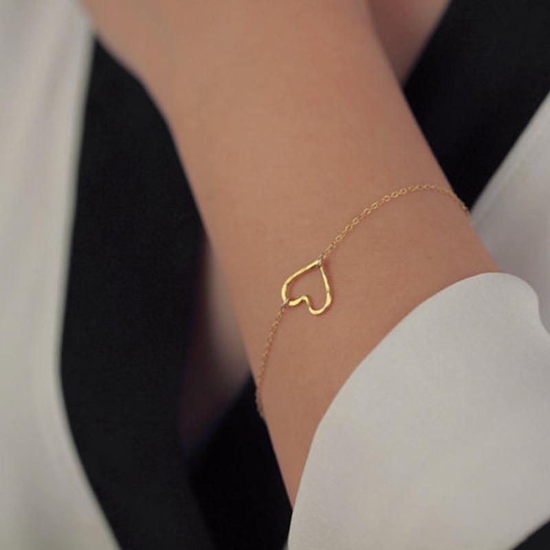 Avelena | Herz Kontur Fußkette