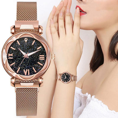 Avelena | Armbanduhr Mit Sternenhimmel Für Frauen