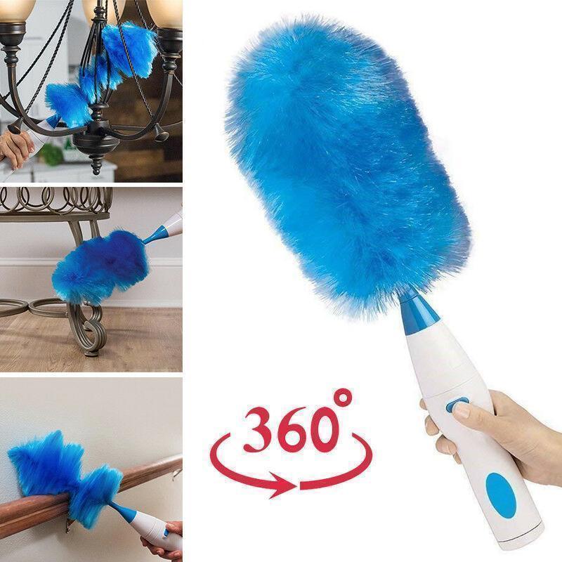 Avelena | Hurricane Spinning Duster mit 2 Bürsten Zum Wechseln