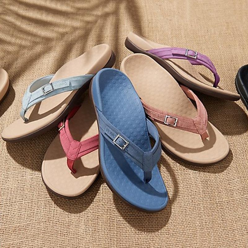 Avelena | Einfache Pu Flip Flops