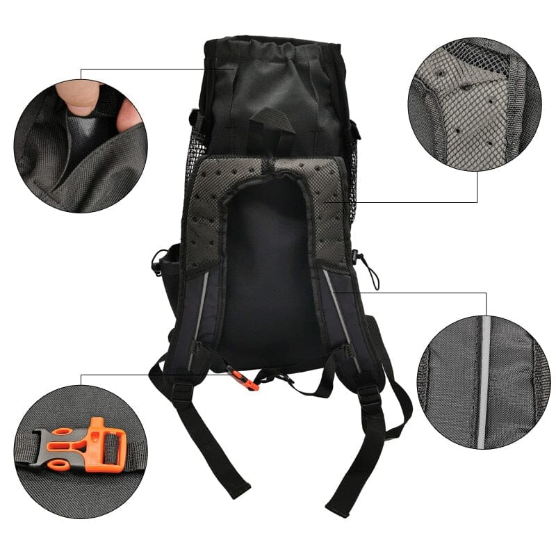 Avelena | Reflektierender Hundereisen Rucksack