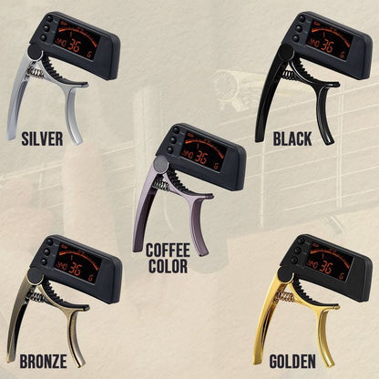 Avelena | DUAL-USE-GITARRE CAPO STIMMGERÄT MIT LCD-DISPLAY