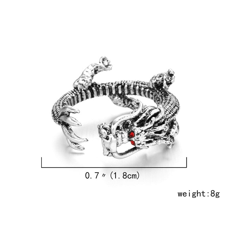 Avelena | Damen Ring im Vintage-Chic | Katzen Knuckelring im Tiermotiv | Modischer Unisex Schmuck aus Zinklegierung | Party & Alltag