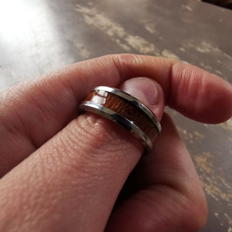 Avelena | Edelstahl Lebensbaum Ring für Damen Elina