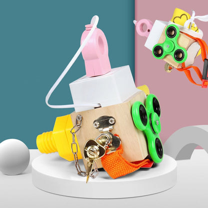 Avelena | Kinder sensorisches beschäftigungsbrett Reisespielzeug