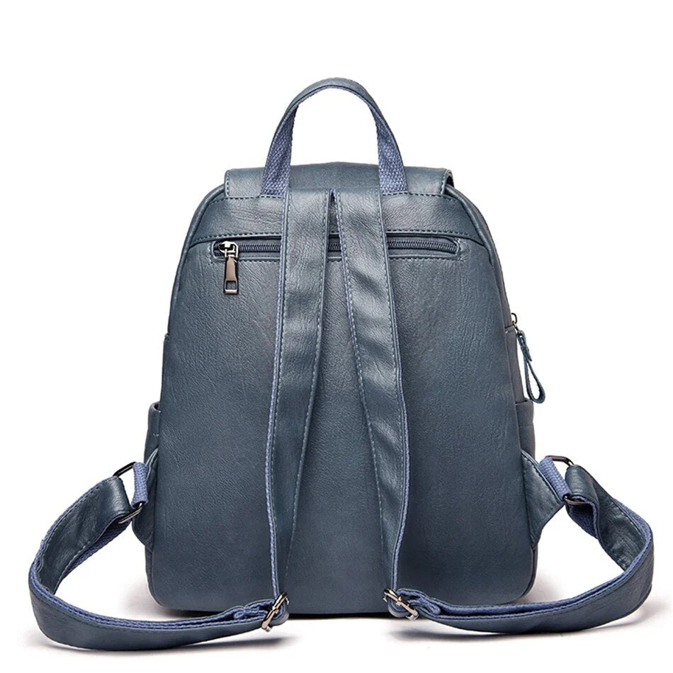 Avelena | Leder Rucksack für Damen