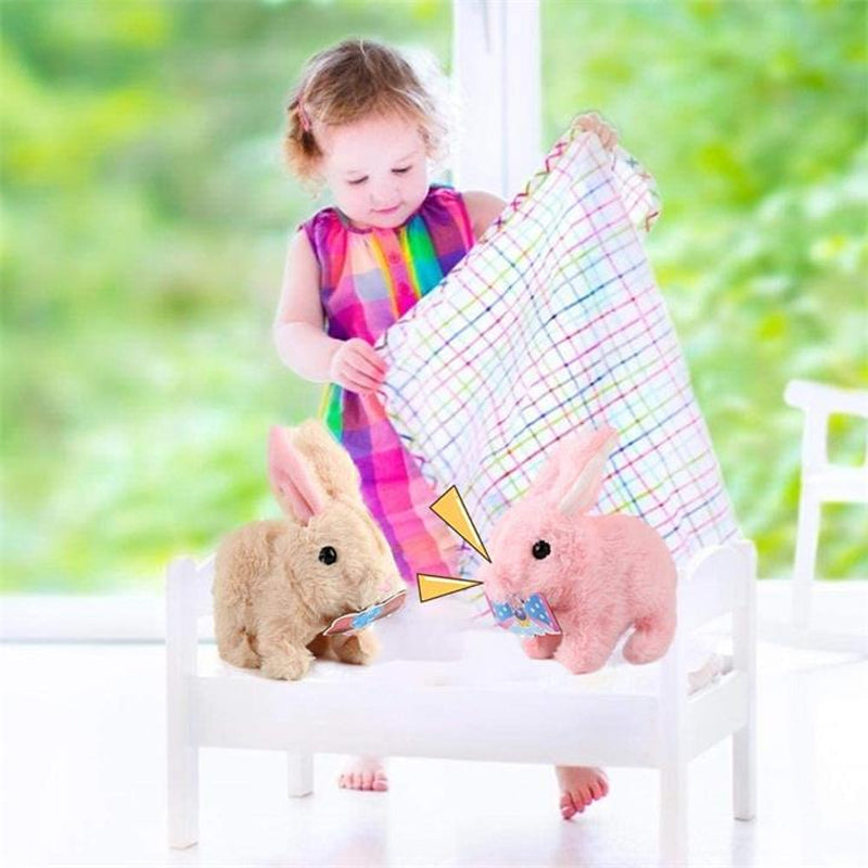 Avelena | Hase Interaktives Spielzeug Kann Gehen Und Sprechen Elektronisches Kaninchen Spielzeug