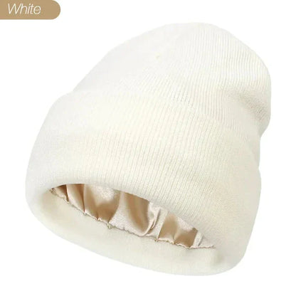 Avelena | Unisex Beanie | Anti-Statik & Anti-Frizz | Weiches, Glattes Gewebe | Verwirrungsfreies Design