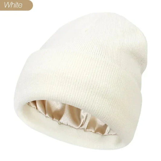 Avelena | Unisex Beanie | Anti-Statik & Anti-Frizz | Weiches, Glattes Gewebe | Verwirrungsfreies Design