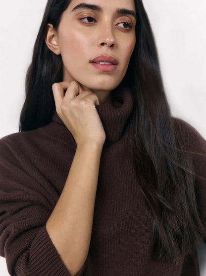 Avelena | Modischer, Weit Geschnittener Pullover für Frauen