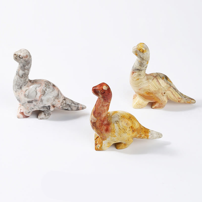 Avelena | Frendorf 2,5 Zoll Kristall Dinosaurier Zuhause Dekoration Edelstein Deko