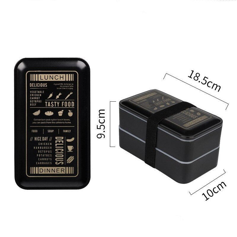 Avelena | Tragbare Bento-Box Mikrowellen-Lunchbox