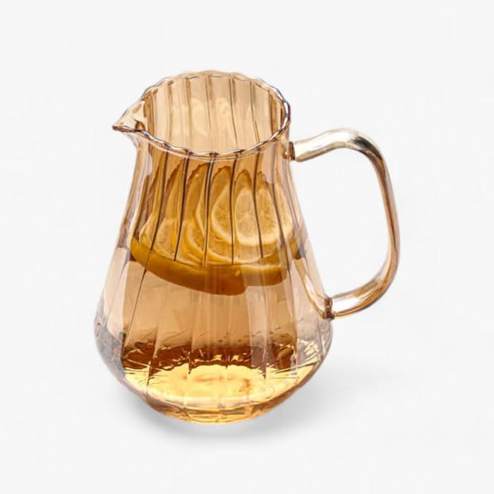 Avelena | 1,5L Glas Trinkkanne für heiße und kalte Getränke