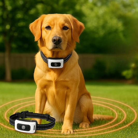 Avelena | Wireless Hundezäun mit Trainingshalsband – 2-in-1 Elektronisches Eingabesystem für sichere Hundebereiche