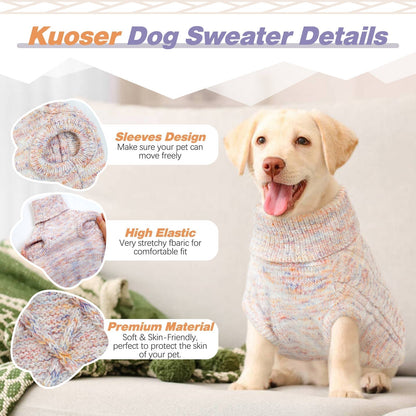 Avelena | Strickpullover für Kleine Hunde Perfekt für Kühle Jahreszeiten