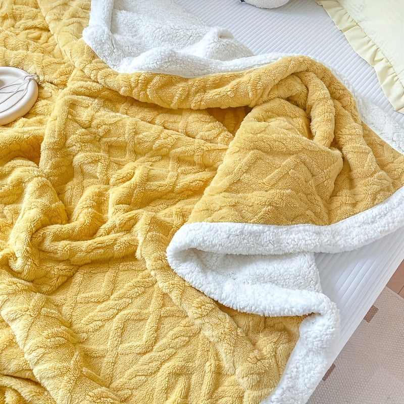 Avelena | CozyNest - Wendbare Fleece-Decke für Herbst und Winter