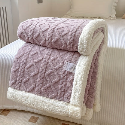 Avelena | CozyNest - Wendbare Fleece-Decke für Herbst und Winter