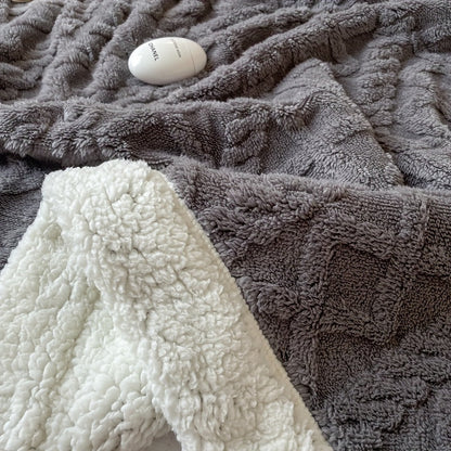 Avelena | CozyNest - Wendbare Fleece-Decke für Herbst und Winter