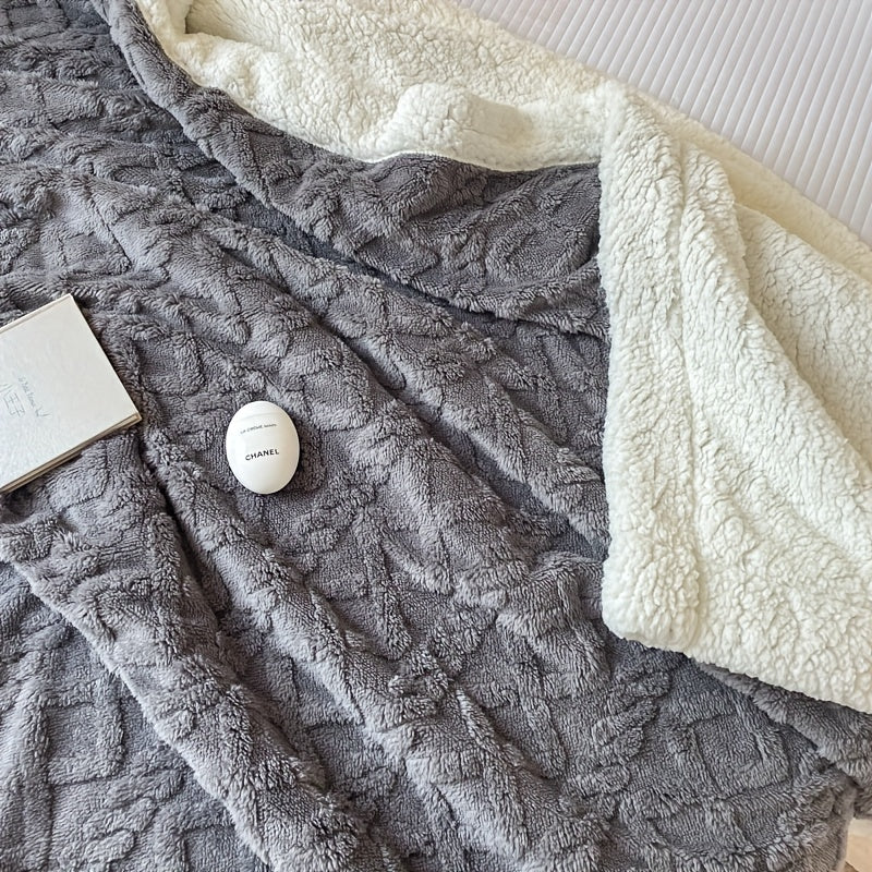 Avelena | CozyNest - Wendbare Fleece-Decke für Herbst und Winter