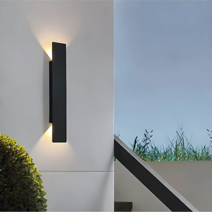 Avelena | Licht - Moderne wetterfeste LED-Wandleuchte aus Aluminium für den Außenbereich