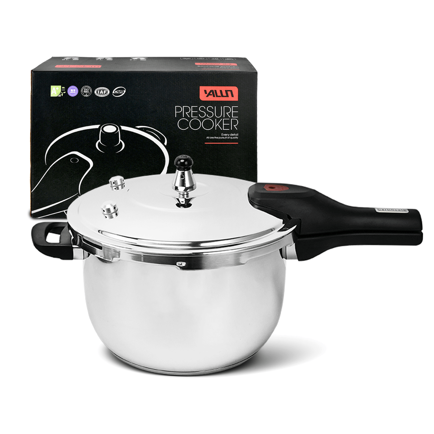 Avelena | 6L Schnellkochtopf für Schnelles Kochen Schneller Kochen