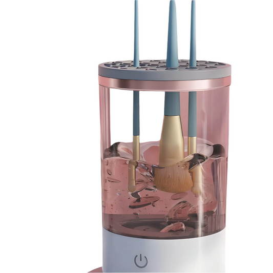 Avelena | BrushBath Automatischer Makeup-Pinselreiniger – Tiefenreinigung & Schnell-Trocknen für alle Pinsel