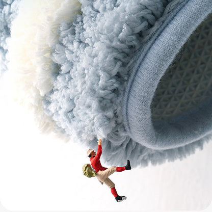 Avelena | Feblilac Uni-Farben Getuftete Badematte, Mehrere Größen Badematte, Pure Rutschfeste Badematte