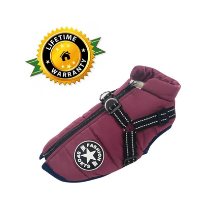 Avelena | BlizzardKnacker  Wasserdichte Winterjacke mit integriertem Klettergurt