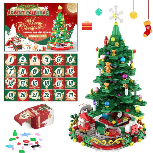 Avelena | 2024 Weihnachtsbaustein-Geschenkbox