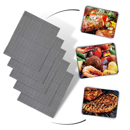 Avelena | Teflon Antihaft BBQ Grill Mesh Matte für wiederverwendbare Reinigung