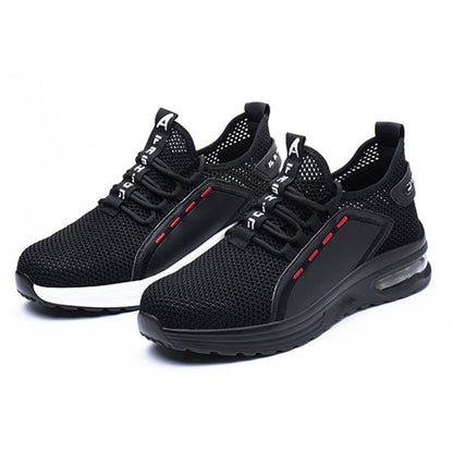 Avelena | Ultraleichte, atmungsaktive, rutschfeste Arbeitsschuhe mit Stahlkappe - Kostenloser Versand