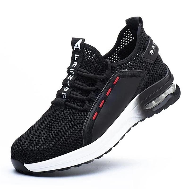 Avelena | Ultraleichte, atmungsaktive, rutschfeste Arbeitsschuhe mit Stahlkappe - Kostenloser Versand