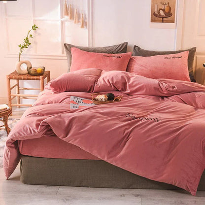 Avelena | Silkcloud Bettbezug Gemütlicher Fleece Bettbezug für Unvergleichliches Schlaferlebnis