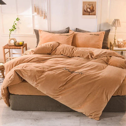 Avelena | Silkcloud Bettbezug Gemütlicher Fleece Bettbezug für Unvergleichliches Schlaferlebnis